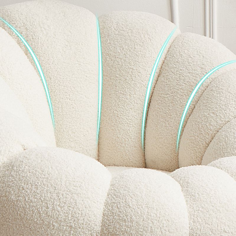 Sofá de brazo inclinado de 2/3 plazas moderna 39.37 "D Sofá de almohada cosida