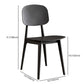 Contemporary Plastic Dining Chairs Open Back Dining Side Armless Chairs for Kitchen Clearhalo ' kitchen&dining_furn' 'Dining Chairs' 'Dining Tables & Seating' 'dining_chair' 'furn' 'furn_dining_chair' 'Furniture' 'furniture_dining_chair' 'Kitchen & Dining Furniture' 'kitchen' 1200x1200_1e381c09-7a3e-4682-b9d5-0c50508e95cc
