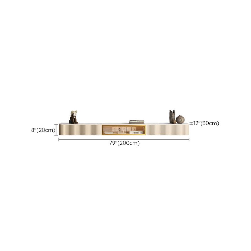 Glam Stone TV Stand Console Wall-mounted TV Media Stand with Drawers for Living Room Clearhalo 'furn' 'furn_tv_stands_entertainment_centers' 'Furniture' 'Living Room Furniture' 'TV Stands & Entertainment Centers' 'TV Stands & Media Storage Furniture' 'tv_stands_entertainment_centers' 1200x1200_1e3e11a0-b29c-46e2-b3bb-4abb040b16ba