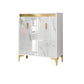 Scaffali sideboard in legno ingegnerizzato glam sideboard