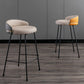 Contemporary Bar and Counter Stool Low Back Stool with 4 Legs in Black Clearhalo 'Bar Furniture' 'Bar Stools' 'bar_stools' 'furn' 'furn_bar_stools' 'Furniture' 'furniture_bar_stools' 'Kitchen & Dining Furniture' 1200x1200_1e40c90a-d49d-4c0e-925c-a216151f84f8
