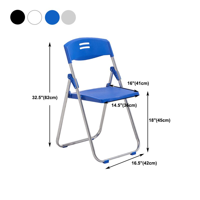 Chaise de bureau rembourrée sans bras moderne sans roues chaise de bureau