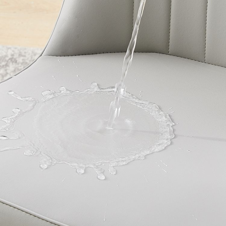 Scandinavian Style Metal Dining Chair Armless Parsons Dining Chair for Home Clearhalo ' kitchen&dining_furn' 'Dining Chairs' 'Dining Tables & Seating' 'dining_chair' 'furn' 'furn_dining_chair' 'Furniture' 'furniture_dining_chair' 'Kitchen & Dining Furniture' 'kitchen' 1200x1200_1e41d915-bb8c-4375-8388-6dbd80c730c2