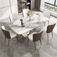 Metal Contemporary Rectangular Table Sintered Stone Dining Table with Pedestal Base Clearhalo ' dining_table' 'Dining Tables & Seating' 'Dining Tables' 'furn' 'furn_dining_table' 'Furniture' 'furniture_dining_table' 'Kitchen & Dining Furniture' 'kitchen&dining_furn' 'kitchen' 'kitchen_dining_table' 1200x1200_1e43ffee-edde-497c-a4e8-9d3257f2cc3c