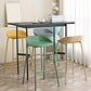 Indoor Plastic and Metal Bar Stool Modern Low Back Armless Bar Stool Clearhalo 'Bar Furniture' 'Bar Stools' 'bar_stools' 'furn' 'furn_bar_stools' 'Furniture' 'Kitchen & Dining Furniture' 1200x1200_1e456501-e998-438e-8c15-ef87d09474f0