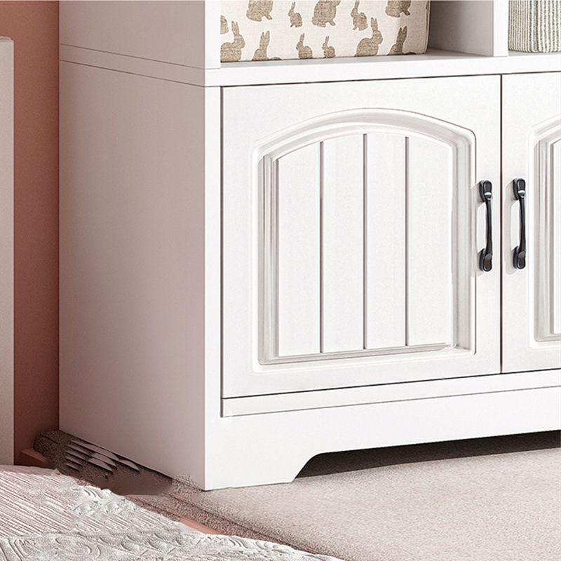 Bibliothèque de style moderne en bois fermé étanche standard avec porte pour le bureau à domicile