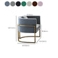 Parsons Arm Chair Leather Indoor Dining Chair with Gold Frame Clearhalo 'Dining Chairs' 'Dining Tables & Seating' 'dining_chair' 'furn' 'furn_dining_chair' 'Furniture' 'Kitchen & Dining Furniture' 1200x1200_1e497b13-83ca-4666-aa44-90748d17ca99