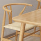 Dining Room Simple Solid Wood Rectangular Dining Table with 4 Legs Base Clearhalo ' dining_table' 'Dining Tables & Seating' 'Dining Tables' 'Furniture' 'furniture_dining_table' 'Kitchen & Dining Furniture' 'kitchen&dining_furn' 'kitchen' 'kitchen_dining_table' 1200x1200_1e4b67f7-cfbd-4e87-a0f1-a73fe84731b1