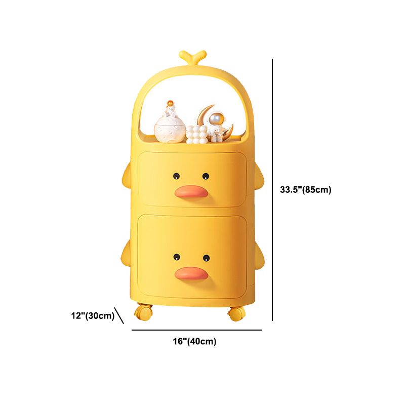 Comodino giallo anziano comodino per bambini contemporanei tavolo da notte