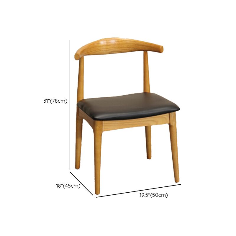 Industrielle 1/2/5 Stück Möbel Massivholz Rechteck Esszimmer Set in Braun