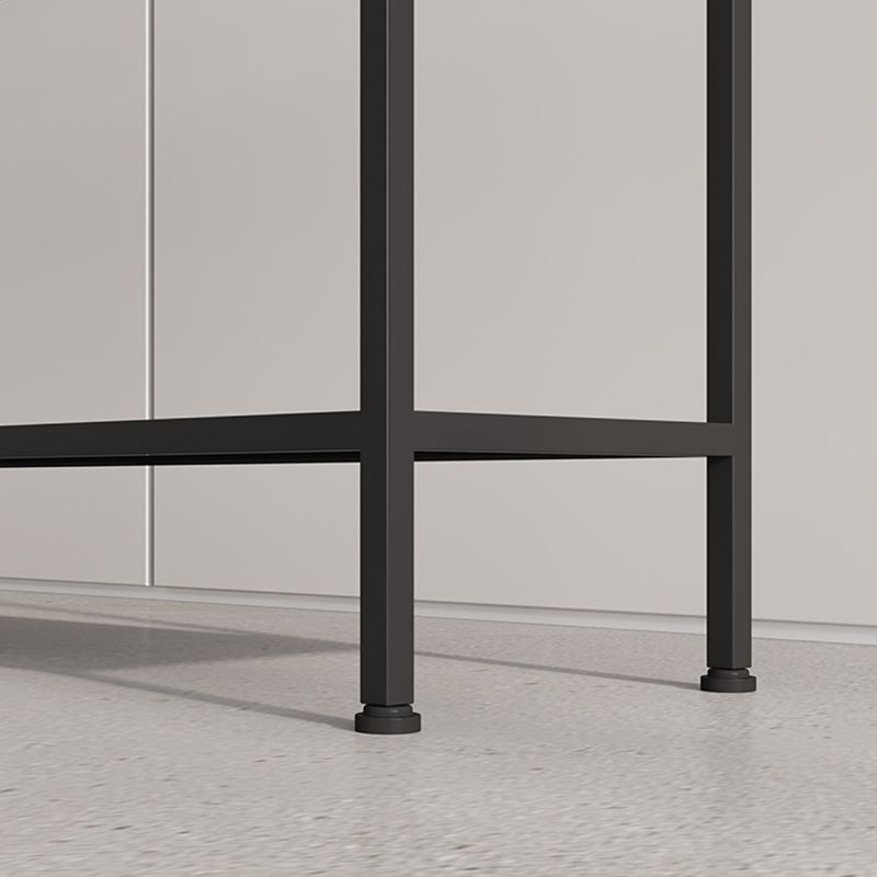 Bibliothèque horizontale en métal horizontale moderne avec étagères