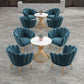 Round White Dining Table Sintered Stone Table Luxury Style with Pedestal Clearhalo ' dining_table' 'Dining Tables & Seating' 'Dining Tables' 'furn' 'furn_dining_table' 'Furniture' 'furniture_dining_table' 'Kitchen & Dining Furniture' 'kitchen&dining_furn' 'kitchen' 'kitchen_dining_table' 1200x1200_1e54c056-e15e-43d8-8406-2c1135717dd4