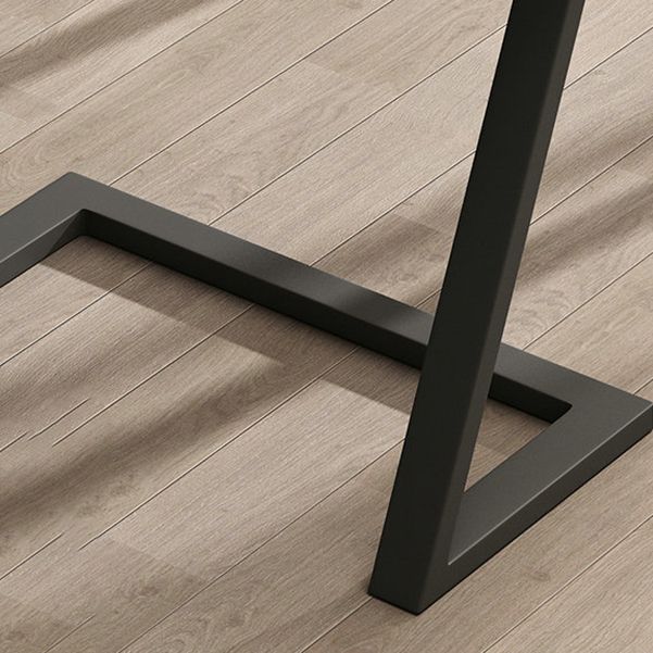 Bureau d'ordinateur rectangulaire contemporain bureau de bureau fini antique