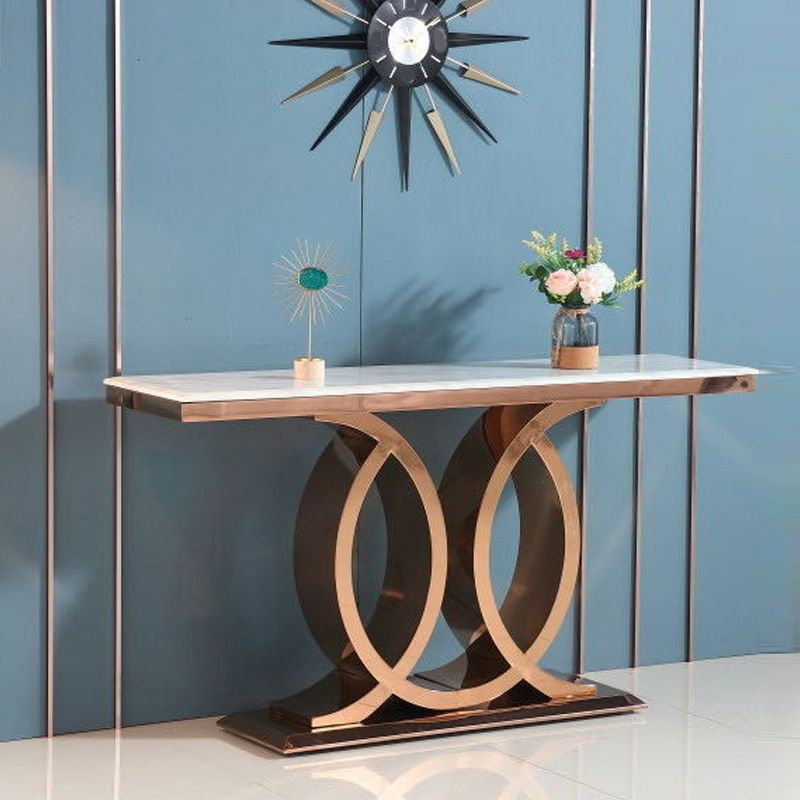 Mesa de acento de consola glamor