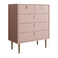 Commode de rangement en pierre Glam classique de 15,6 pouces de largeur avec 5/6/7/9 tiroirs