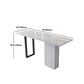 Industrial 1/2/3 Pieces Sintered Stone Bar Table Set Rectangular Counter Set Clearhalo 'Bar Furniture' 'furn' 'furn_home_bar_bar_sets' 'Furniture' 'Home Bars & Bar Sets' 'home_bar_bar_sets' 'Kitchen & Dining Furniture' 1200x1200_1e5f201a-cfb3-4380-8993-b861a7c0528b