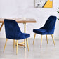 Scandinavian Style Metal Chairs Kitchen Dining Room Solid Back Side Chair Set Clearhalo ' kitchen&dining_furn' 'Dining Chairs' 'Dining Tables & Seating' 'dining_chair' 'furn' 'furn_dining_chair' 'Furniture' 'furniture_dining_chair' 'Kitchen & Dining Furniture' 'kitchen' 1200x1200_1e6340d8-3007-4db1-83a1-40396420596f
