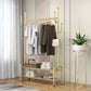 Modern Style Mobile Coat Rack Free Standing Hooks Design Metallic Coat Rack Clearhalo 'Entry & Mudroom Furniture' 'furn' 'furn_hall_tree_coat_racks' 'Furniture' 'Hall Trees & Coat Racks' 'hall_tree_coat_racks' 1200x1200_1e650af6-7b50-47fc-82c2-4616c97d977d