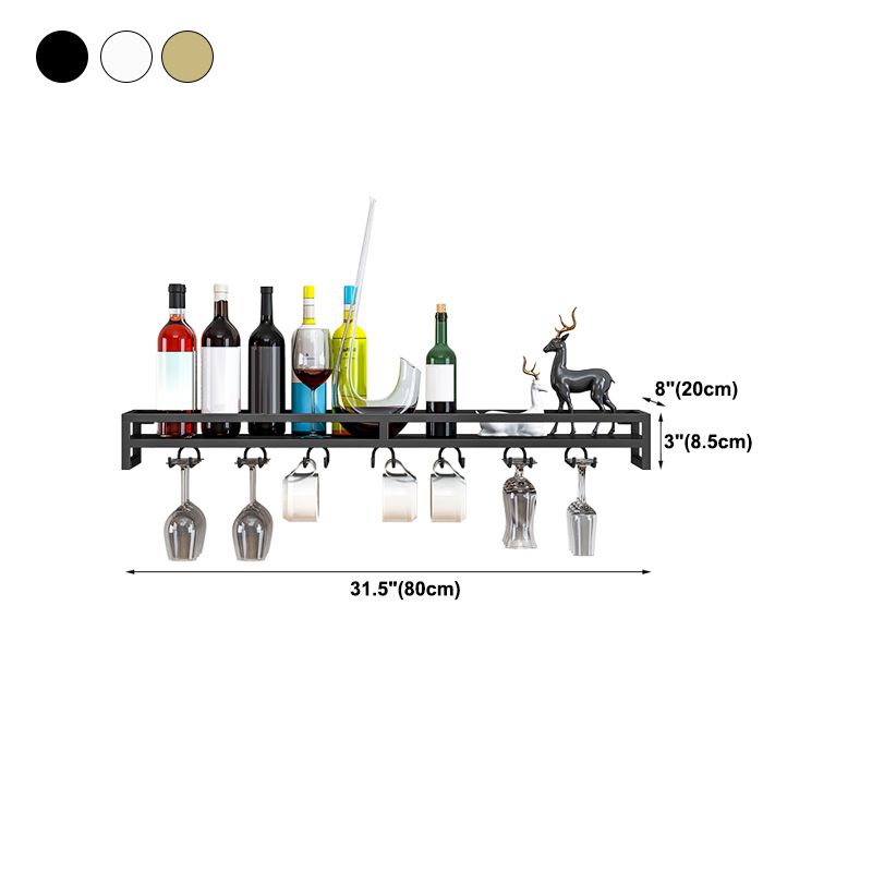 Modern Metal Wall Mounted Wine Holds up to 36 Bottles Wine Racks Clearhalo 'furn' 'furn_wine_racks' 'Furniture' 'Kitchen & Dining Furniture' 'Wine Racks' 'wine_racks' 1200x1200_1e661489-0a14-48f7-87ed-4631362d3a50