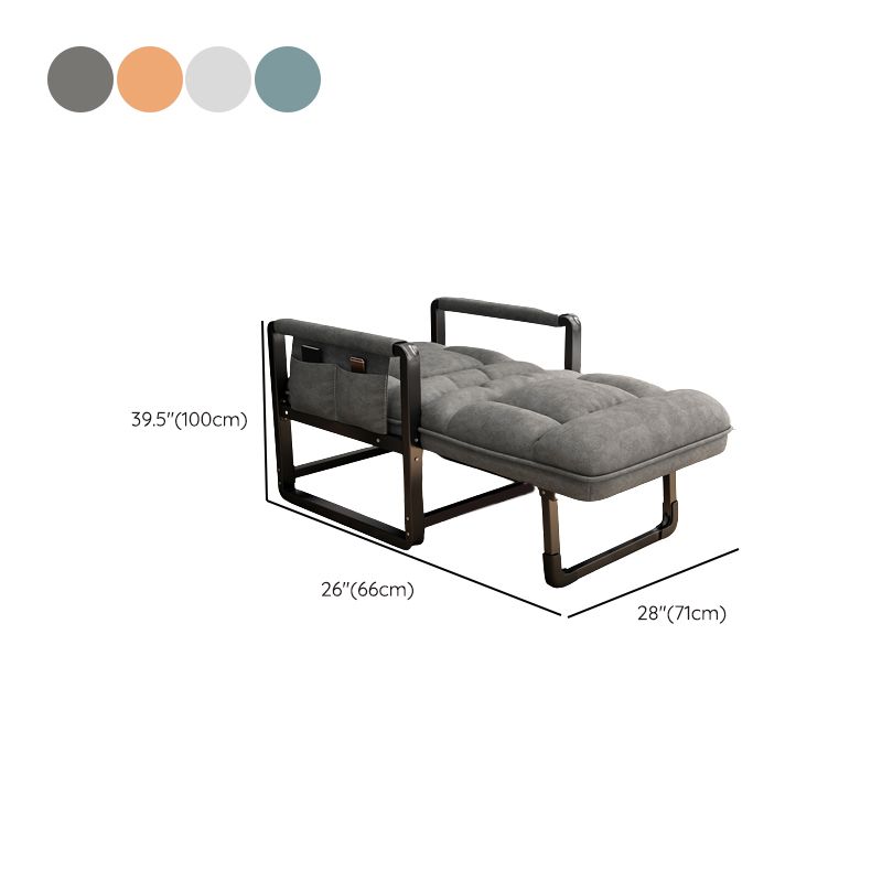 Recombrant ergonimique contemporain avec poches latérales et jambes métalliques