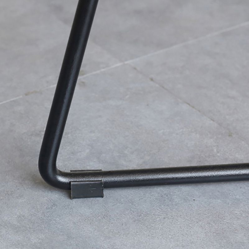 Contemporary Style Dining Chair Armless Metal Side Wingback Chairs for Kitchen Clearhalo ' kitchen&dining_furn' 'Dining Chairs' 'Dining Tables & Seating' 'dining_chair' 'furn' 'furn_dining_chair' 'Furniture' 'furniture_dining_chair' 'Kitchen & Dining Furniture' 'kitchen' 1200x1200_1e66bab1-0c61-47ad-acd3-b614bdb806d2