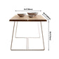 Rectangle Shape Luxury Dining Table Wood Color Fixed Table with Solid Wood Clearhalo ' dining_table' 'Dining Tables & Seating' 'Dining Tables' 'furn' 'furn_dining_table' 'Furniture' 'furniture_dining_table' 'Kitchen & Dining Furniture' 'kitchen&dining_furn' 'kitchen' 'kitchen_dining_table' 1200x1200_1e66e4a5-e625-4eb8-acf1-bc13268fb000