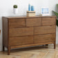 Coffre de rangement en bois massif de 15,6 pouces de largeur, commode de rangement moderne