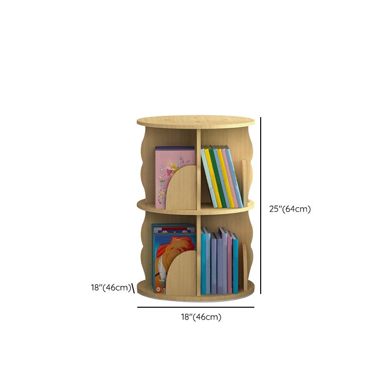 Bibliothèque en bois standard contemporain fermé étagère avec étagères