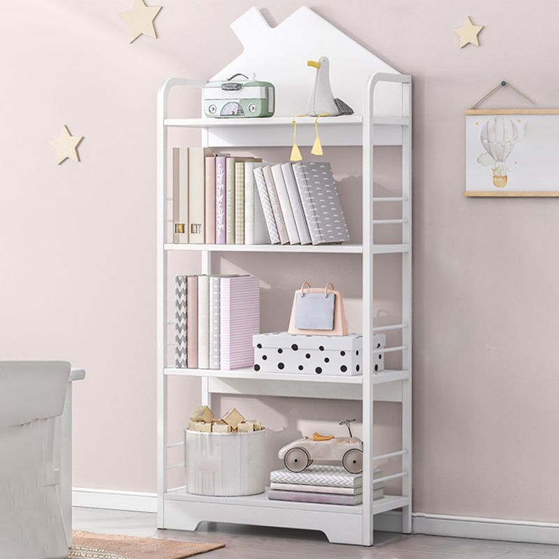 Estantería escandinava de metal abierto de 9.4 "estantería de casa de ancho