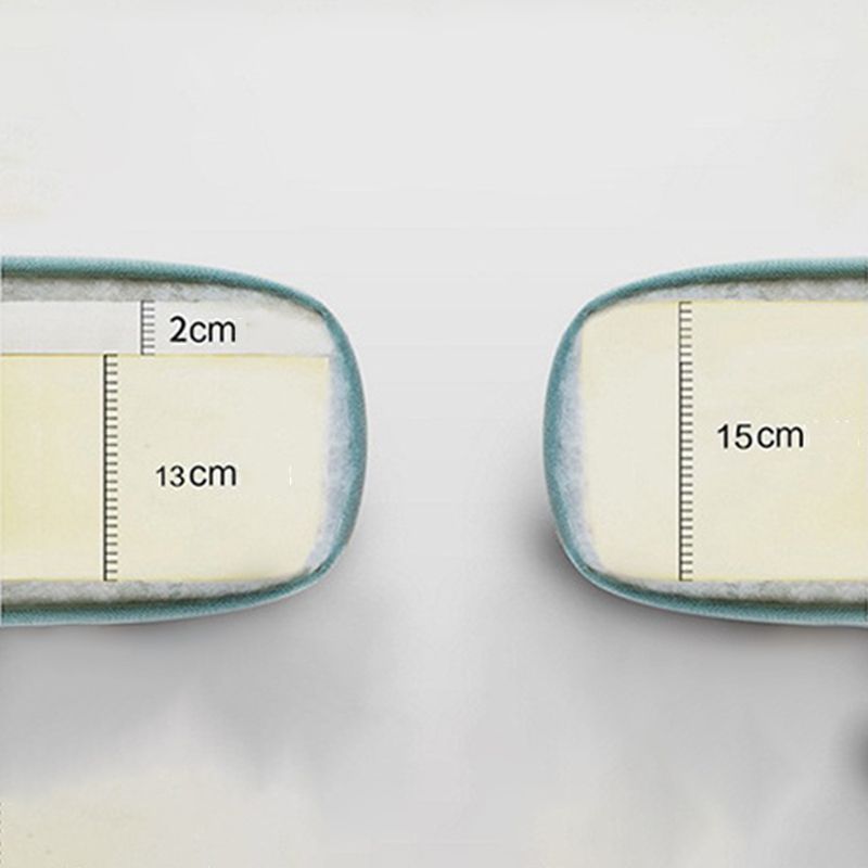 Sofá y chaise para sala de almohada de almohada de 40.94 "H para sala de estar para sala de estar