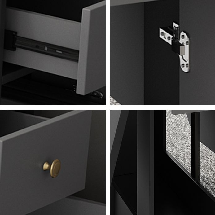 Mid-Century Modern Rectangle Dining Table Drop-Leaf Table with Solid Wood Base,59"L x 29.1"H Clearhalo ' dining_table' 'Dining Tables & Seating' 'Dining Tables' 'furn' 'furn_dining_table' 'Furniture' 'furniture_dining_table' 'Kitchen & Dining Furniture' 'kitchen&dining_furn' 'kitchen' 'kitchen_dining_table' 1200x1200_1e6f3e97-40c7-4965-a20e-49e485d06a5e