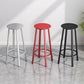Modern Counter Round Bar Stool Armless Iron Bar Stool with Footrest and Swivel Clearhalo 'Bar Furniture' 'Bar Stools' 'bar_stools' 'furn' 'furn_bar_stools' 'furniture_bar_stools' 'Kitchen & Dining Furniture' 'kitchen&dining_furn' 'kitchen' 'kitchen_furn' Furniture' 1200x1200_1e6fb026-8865-4e63-8542-81ce0828168a