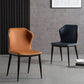 Leather Contemporary Style Dining Chair Matte Finish Wingback Side Chair Clearhalo 'Dining Chairs' 'Dining Tables & Seating' 'dining_chair' 'furn' 'furn_dining_chair' 'Furniture' 'furniture_dining_chair' 'Kitchen & Dining Furniture' 1200x1200_1e6fd577-93c7-4dab-b0ef-ba27b9d59e0c