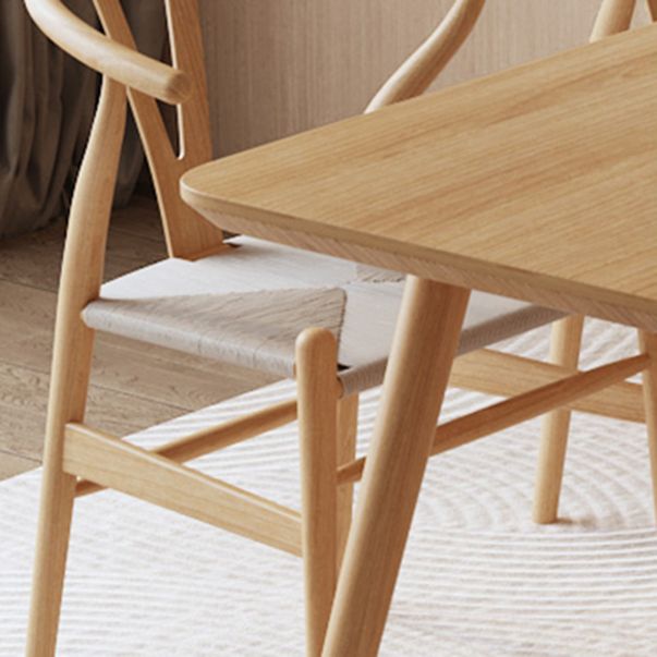 Solid Wood Furniture with Chairs 1/2/3/5 Pcs Modern Dinette Set for Home Use Clearhalo 'Dining Room Sets' 'Dining Tables & Seating' 'dining_room_set' 'furn' 'furn_dining_room_set' 'Furniture' 'Kitchen & Dining Furniture' 1200x1200_1e6ffdc2-2138-4e94-8e55-4f4a58fd299d