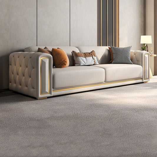 Modern Stain-ResistantSquare Arm Sofa Living Room Tufted Back Couch with Square Arms Clearhalo 'furn' 'furn_sofas' 'Furniture' 'furniture_sofas' 'Living Room Furniture' 'Sofa' 'sofas' 1200x1200_1e70d273-915c-4b62-88df-7aacc4e0ba05