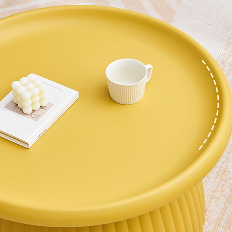 Glam Corner Table Plastic Round Pedestal Side End Snack Table Clearhalo 'Coffee & Accent Tables' 'End & Side Tables' 'end_side_tables' 'furn' 'furn_end_side_tables' 'Furniture' 'Living Room Furniture' 1200x1200_1e711b39-4f6e-480e-9e92-1e2d349f2bc8