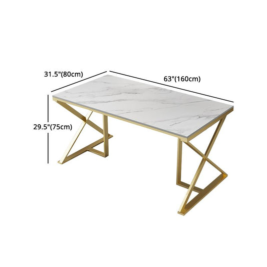 Glam Style 1/2/5 Pieces Dining Furniture Set Rectangle Dining Room Table Set Clearhalo 'Dining Room Sets' 'Dining Tables & Seating' 'dining_room_set' 'furn' 'furn_dining_room_set' 'Furniture' 'furniture_dining_room_set' 'Kitchen & Dining Furniture' 'kitchen&dining_furn' 'kitchen' 1200x1200_1e714f4f-43fd-49ea-93b2-444ad072ed80