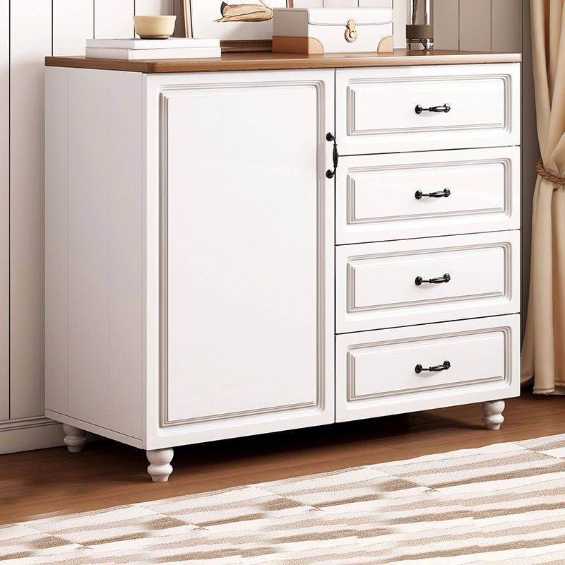 Wood 2/1 - Door and 3/4 - Drawer Accent Cabinet, 16" Wide Accent Cabinet Clearhalo 'Cabinets & Chests' 'cabinets_chests' 'furn' 'furn_cabinets_chests' 'Furniture' 'Living Room Furniture' 1200x1200_1e717aec-0c37-4619-aa38-5cc3a2073c21