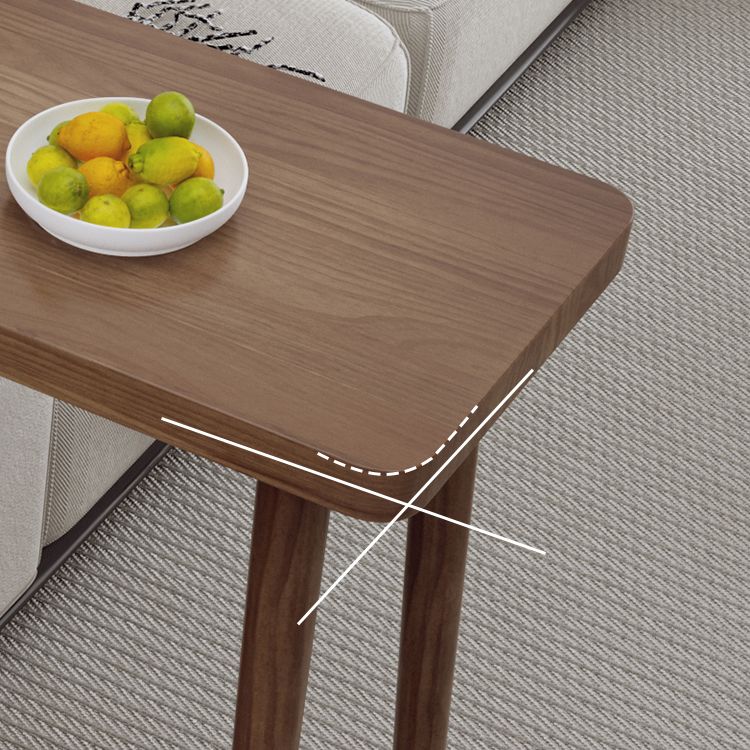 Modern Wooden Bistro Bar Table Rectangle Footrest Bar Table for Living Room Clearhalo 'Bar Furniture' 'Bar Tables' 'bar_tables' 'furn' 'furn_bar_tables' 'Furniture' 'Kitchen & Dining Furniture' 1200x1200_1e741fb8-54f8-41e8-a89f-e0227a501faa
