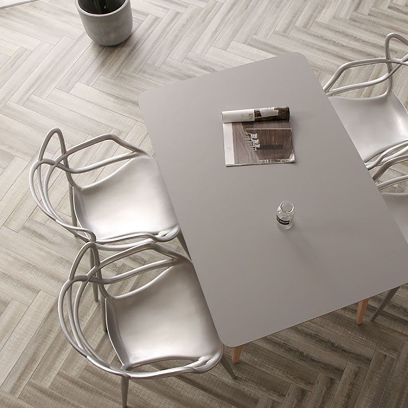 Scandinavian Style Open Back Side Chair for Home Plastic Side Chair Clearhalo 'Dining Chairs' 'Dining Tables & Seating' 'dining_chair' 'furn' 'furn_dining_chair' 'Furniture' 'Kitchen & Dining Furniture' 1200x1200_1e76947b-2faf-4746-8b2b-b38b0d2b9e2a