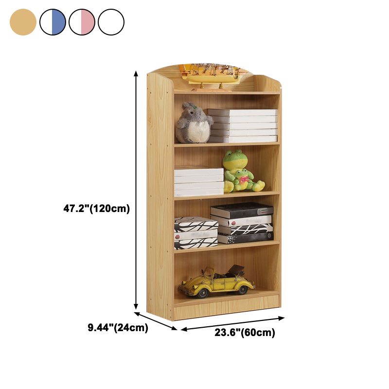 Bibliothèque de style moderne bois fermé étagère pour le bureau à domicile