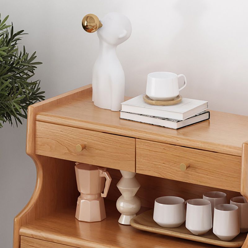 Contemporary Chest Solid Wood 6 - Drawer Rectangle Straight Legs Accent Chest Clearhalo 'Cabinets & Chests' 'cabinets_chests' 'furn' 'furn_cabinets_chests' 'Furniture' 'Living Room Furniture' 1200x1200_1e778d5d-38d4-498c-b026-8e7f7fdddd04