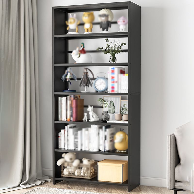 Modern Metal Bookshelf Open Shelf Bookcase with Rectangular Shelves Clearhalo 'Bookcases' 'Furniture' 'furniture_bookcases' 'kitchen' 'kitchen_bookcases' 'Living Room Furniture' 'Office Furniture' 1200x1200_1e78cb5e-da0d-4fb4-b24d-f06c1b9bc34d