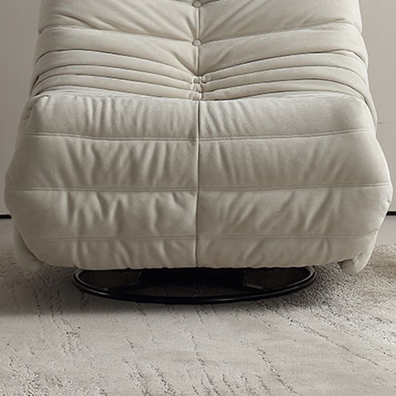 Chaise inclinable de couleur unie à bascule à bascule