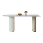 Stone Top Dining Table Modern Dining Table with Double Pedestal Base Clearhalo 'Dining Tables & Seating' 'Dining Tables' 'dining_table' 'furn' 'furn_dining_table' 'Furniture' 'Kitchen & Dining Furniture' 1200x1200_1e7996cf-5cfc-499f-befe-06fd114df0d5