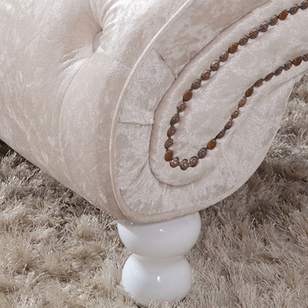Scandinavian Upholstered Chaise Lounge Couch Armless Chaise Lounge Chair Clearhalo 'Chairs & Seating' 'Chaise Lounge' 'chaise_lounge' 'furn' 'furn_chaise_lounge' 'Furniture' 'Living Room Furniture' 1200x1200_1e84f937-eb6c-47f4-be3b-c33874299d93