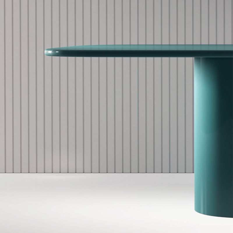 Modern Pine Wood Table in Green for Restaurant Rectangle Dining Table with Trestle Base Clearhalo 'Dining Tables & Seating' 'Dining Tables' 'dining_table' 'furn' 'furn_dining_table' 'Furniture' 'furniture_dining_table' 'Kitchen & Dining Furniture' 'kitchen' 'kitchen_dining_table' 1200x1200_1e8518fc-9742-4863-933f-a085c0051dfa