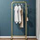 Modern Hall Stand Metal Hanging Rail y 4 ganchos repleto de casillas con castores