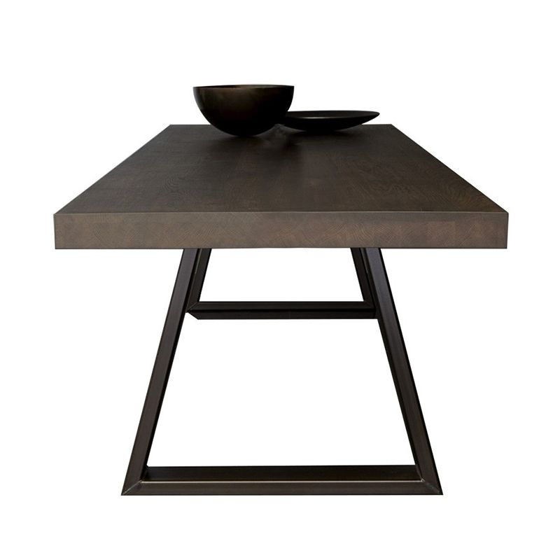 Wooden Table Medieval Modern Style Simple Family Rectangular Dining Table Clearhalo 'Dining Tables & Seating' 'Dining Tables' 'dining_table' 'furn' 'furn_dining_table' 'Furniture' 'Kitchen & Dining Furniture' 1200x1200_1e867435-a6c4-4cef-9a1d-ff1d73f00a46