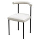 Contemporary Upholstered Armless Dining Chairs Open Back Side Chairs Clearhalo 'Dining Chairs' 'Dining Tables & Seating' 'dining_chair' 'furn' 'furn_dining_chair' 'Furniture' 'furniture_dining_chair' 'Kitchen & Dining Furniture' 1200x1200_1e871985-9565-4f14-8381-971bccee737a